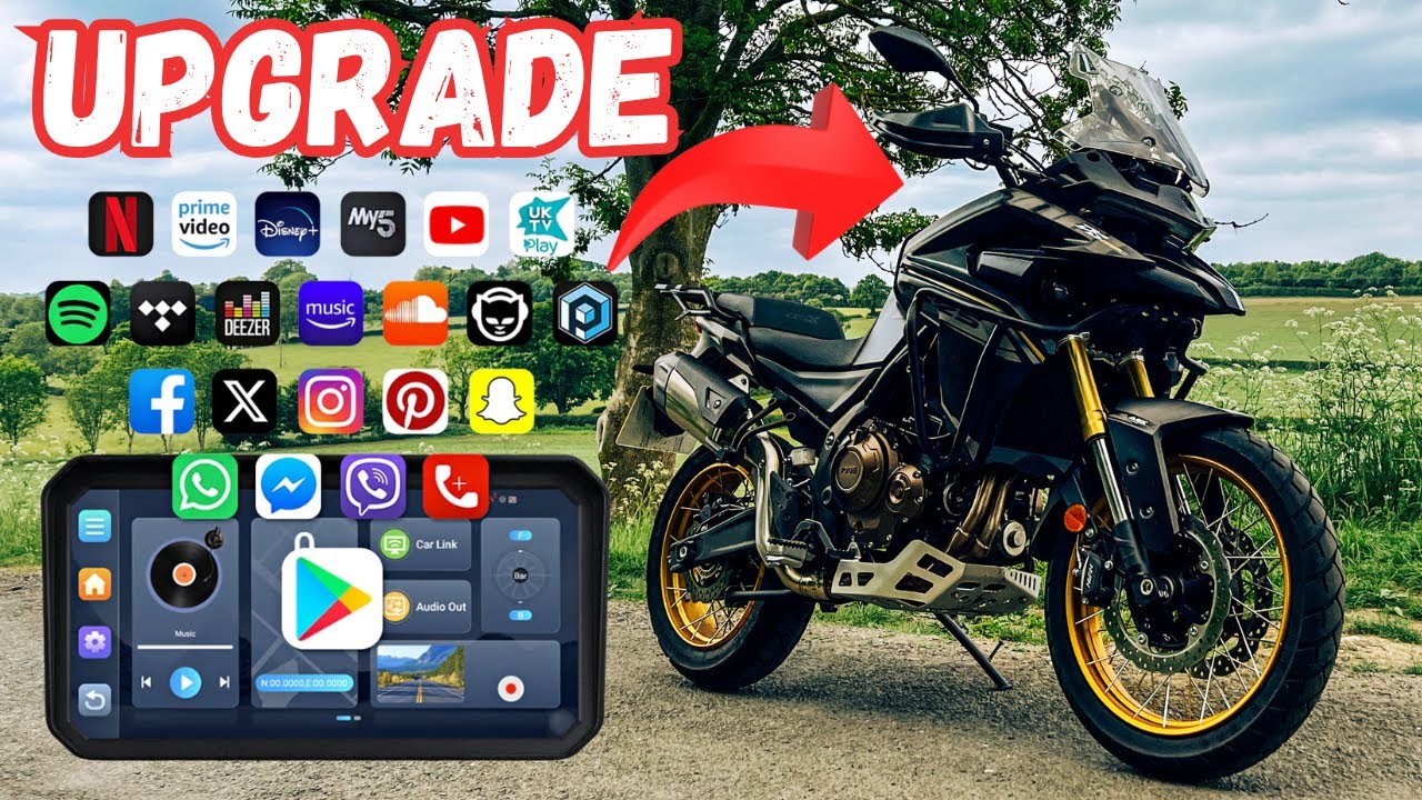 The First Motorcycle Smart Screen With SIM card support! LINKIFUN MT23 Full Test & Review