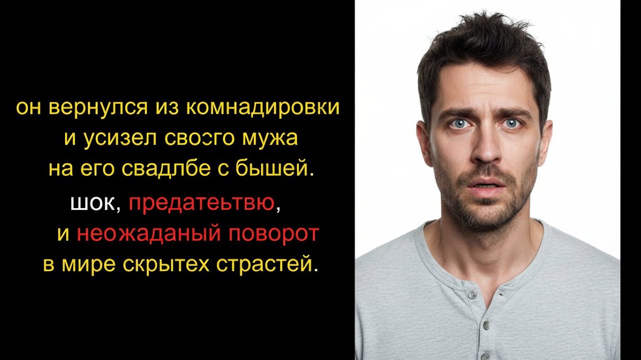 Я ВЕРНУЛСЯ ИЗ КОМАНДИРОВКИ — И ЗАСТАЛ МУЖА НА СВАДЬБЕ С БЫВШИМ