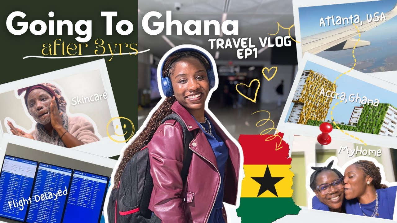Travel Vlog Ep1| going back to ghana after 3years