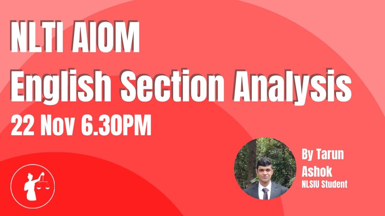 NLTI AIOM English Section Analysis