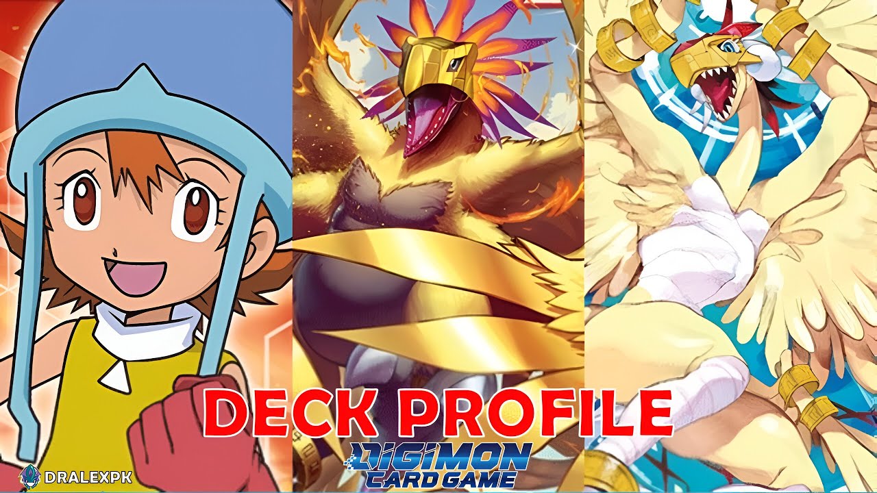 Digimon TCG | Phoenixmon E-19 | Deck Profile (EX8)(Actualización)
