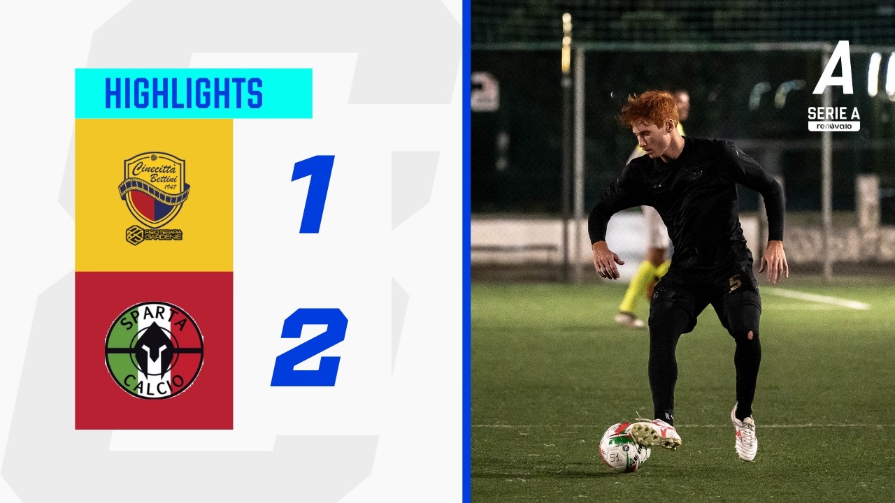 🎥 FisioGardenie Bettini C8 🆚 Sparta Calcio| Highlights