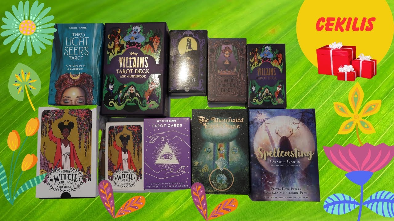 TAROT KART DESTE KOLEKSIYONUM PART 1 / TANITIM / CEKILIS
