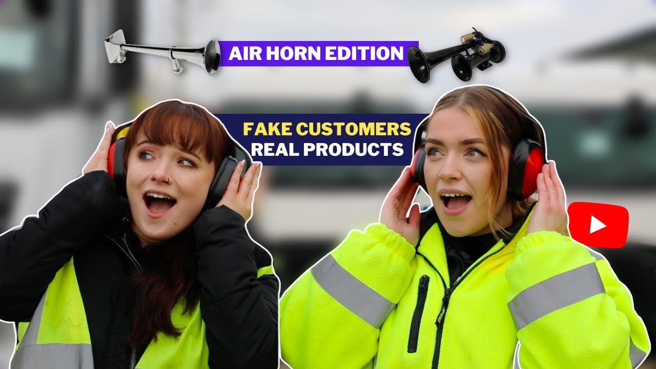 Fake Customers, Real Products Air Horn Edition