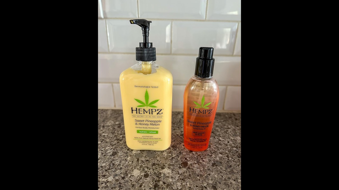 The ultimate hydrating combo! Hempz lotion & body oil. #ad