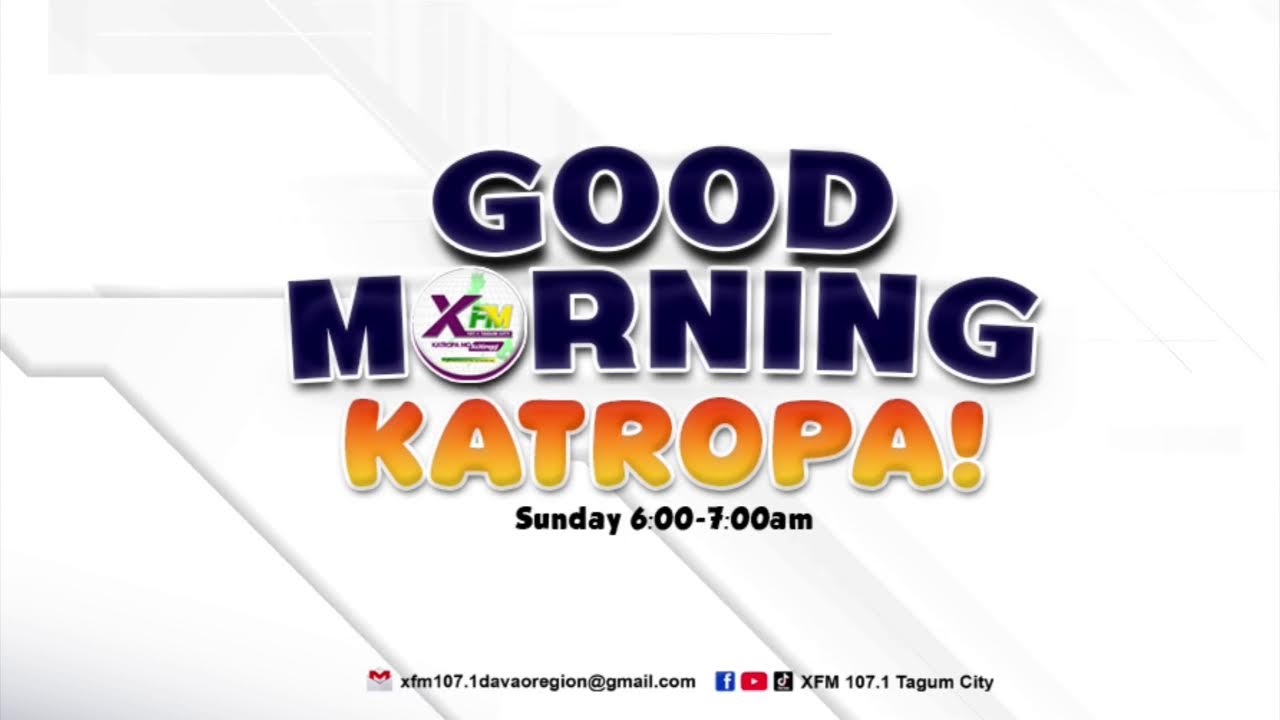 GOOD MORNING KATROPA!Sunday (6-7am) with  Lar Sañol March 8, 2026