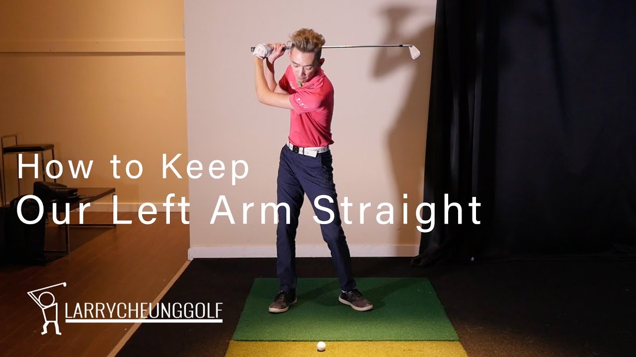 How to Keep our Left Arm Straight in the Backswing
