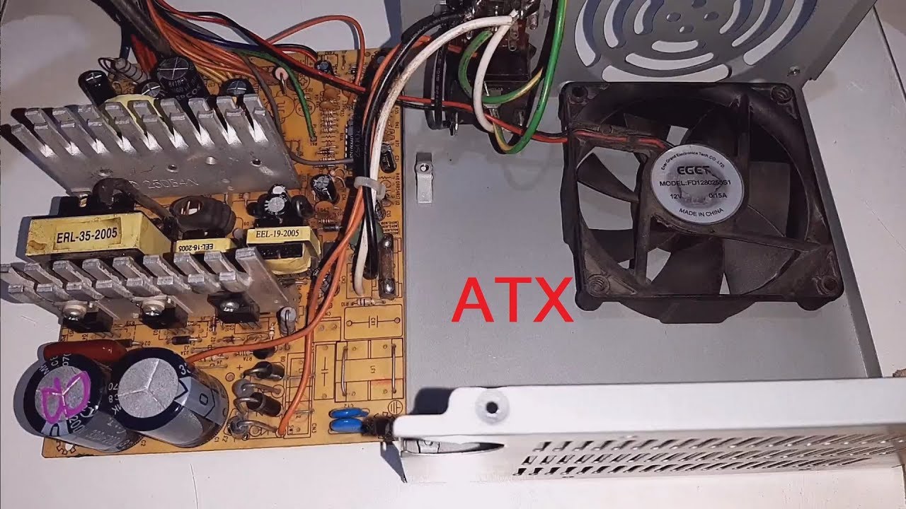 Fonte ATX Queimada, Conserte Voc&ecirc; Mesmo