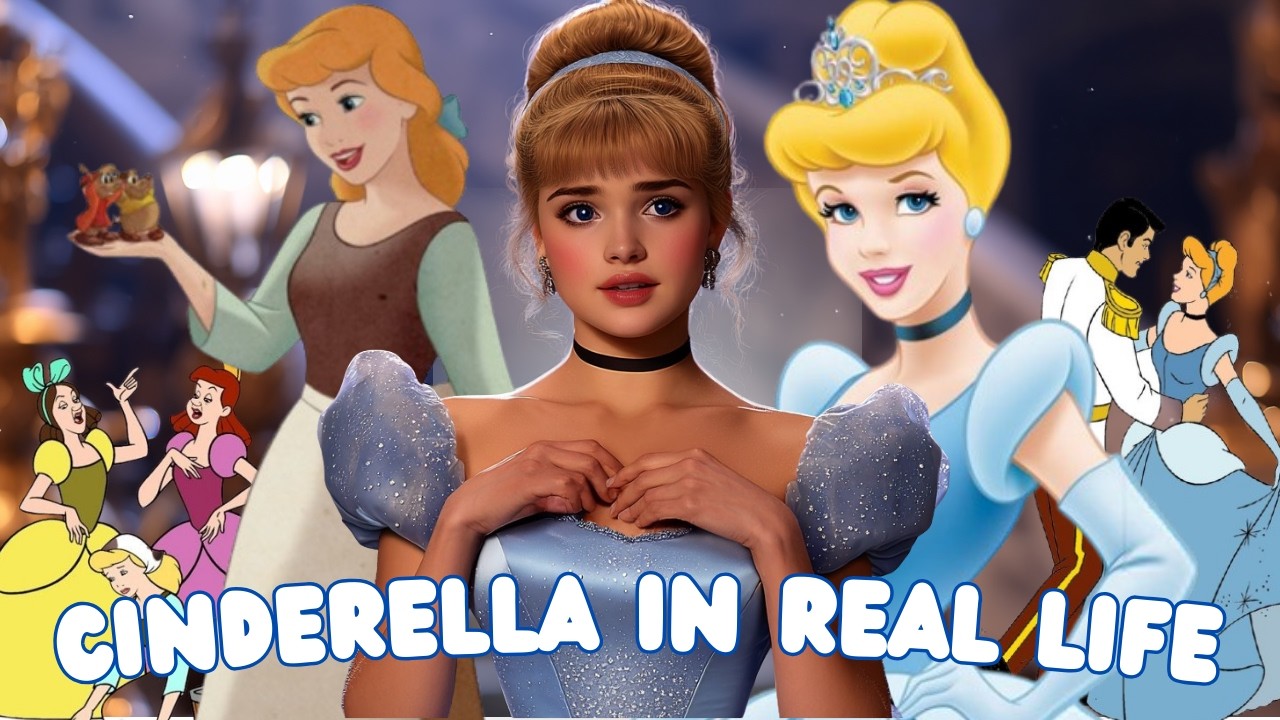 Cinderella characters in real life ⭐ An ultra-realistic and magical version #DisneyLaVieRéelle