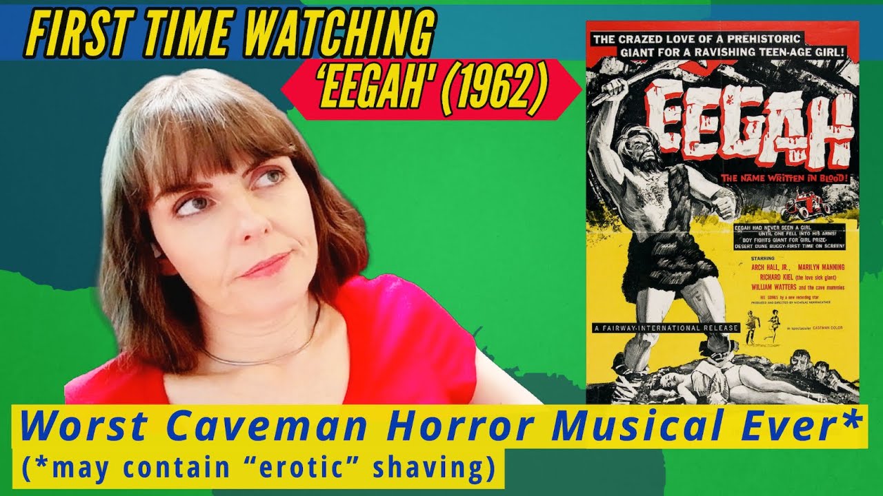 'Eegah' (1962) FIRST TIME WATCHING Reaction & Commentary - Worst Cavemen Horror Musical Ever?