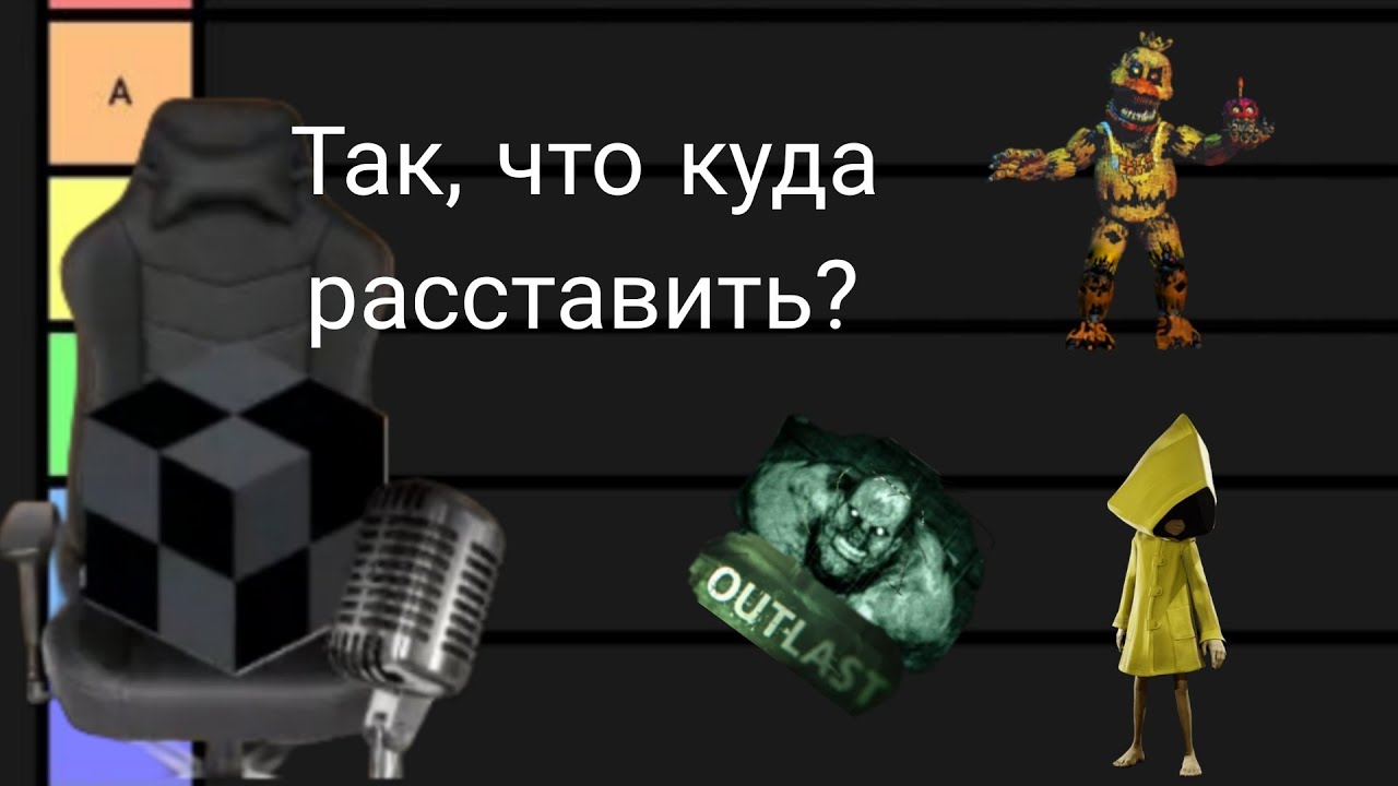 Ыхых составляет тир-лист по хоррор играм! Нарезка со стрима