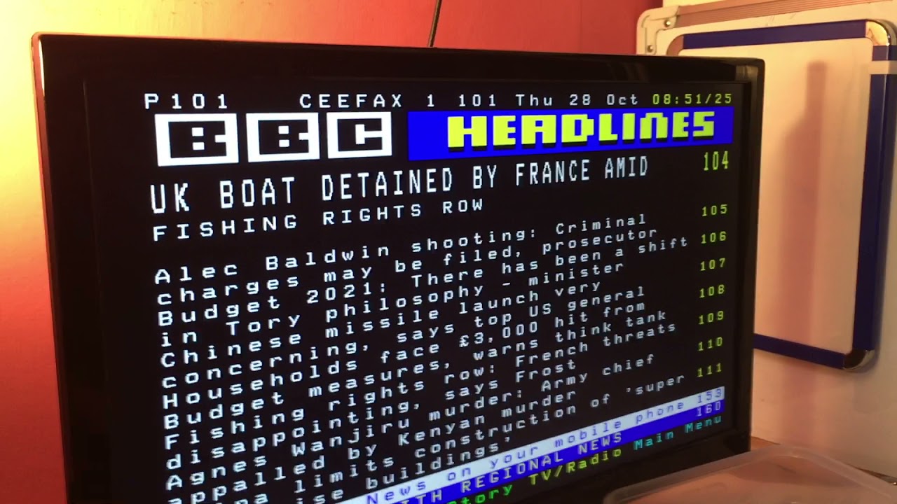 Make teletext on an old Raspberry Pi