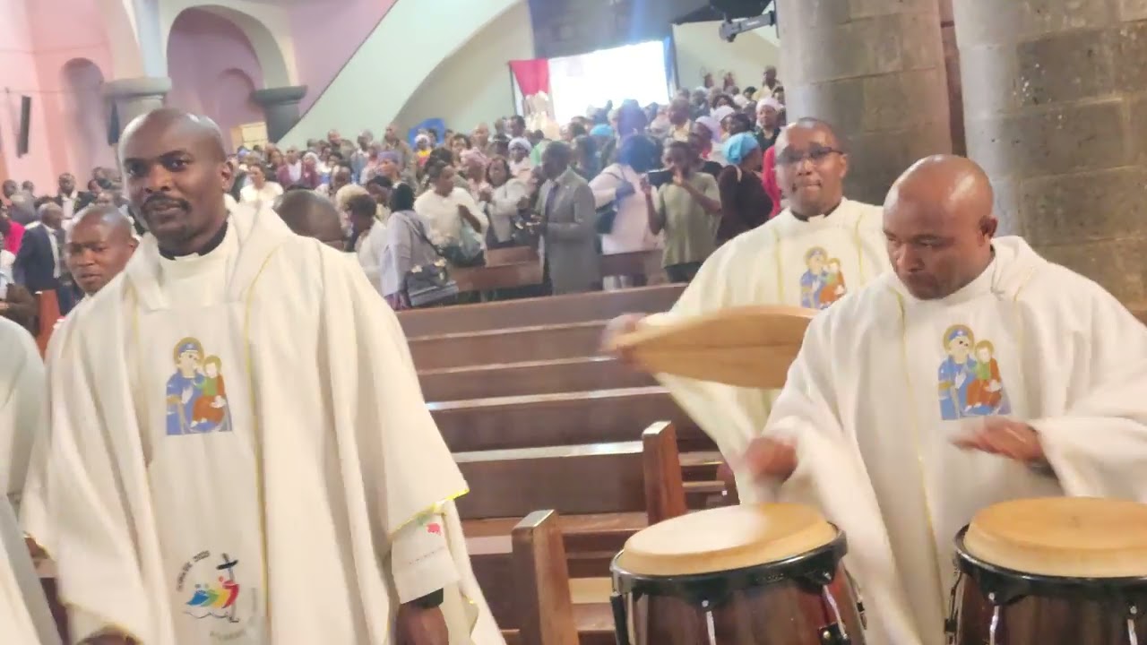 CATHOLIC ARCHDIOCESE OF NYERI PRIESTS AND PARENTS OF PRIESTS MASS WITH ARCHBISHOP MUHERIA