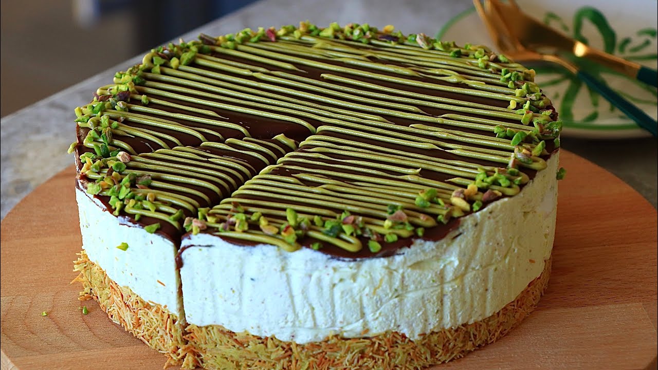 РЕЦЕПТ ДУБАЙСКОГО ЧИЗКЕЙКА😍 Без духовки и практично! Я ЭТОГО НЕ ОЖИДАЛА. Очень Вкусно🤤