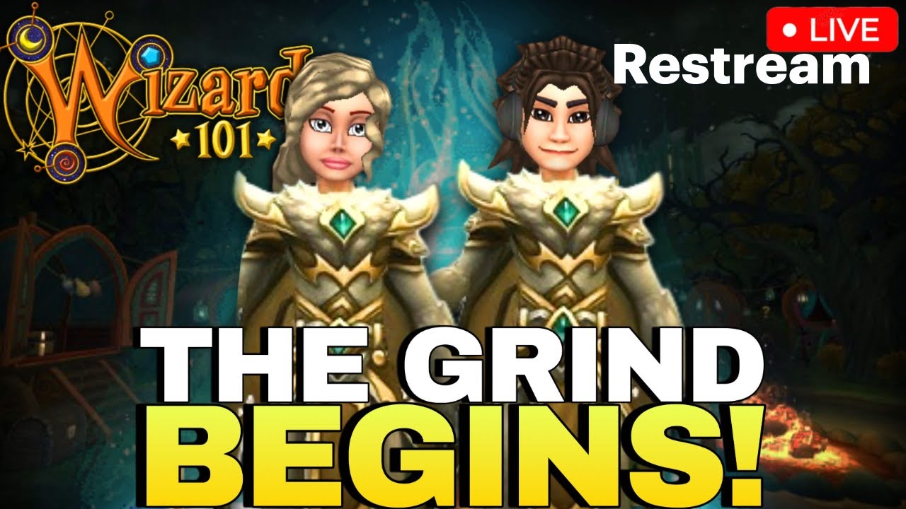 The Grind Begins! Max Gear Farming | Wizard101