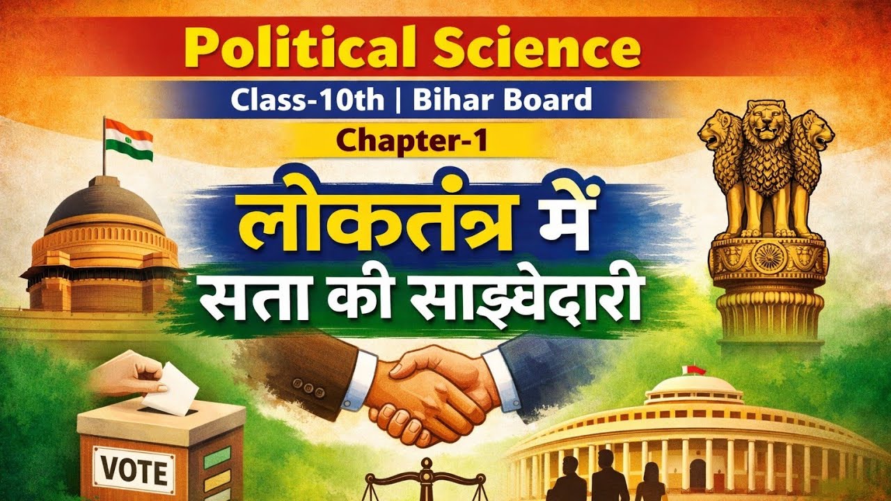Ch-1 ll सभी प्रश्नों का उत्तर ll Political Science ll Class-10th #Ahmad's_Study_Zone