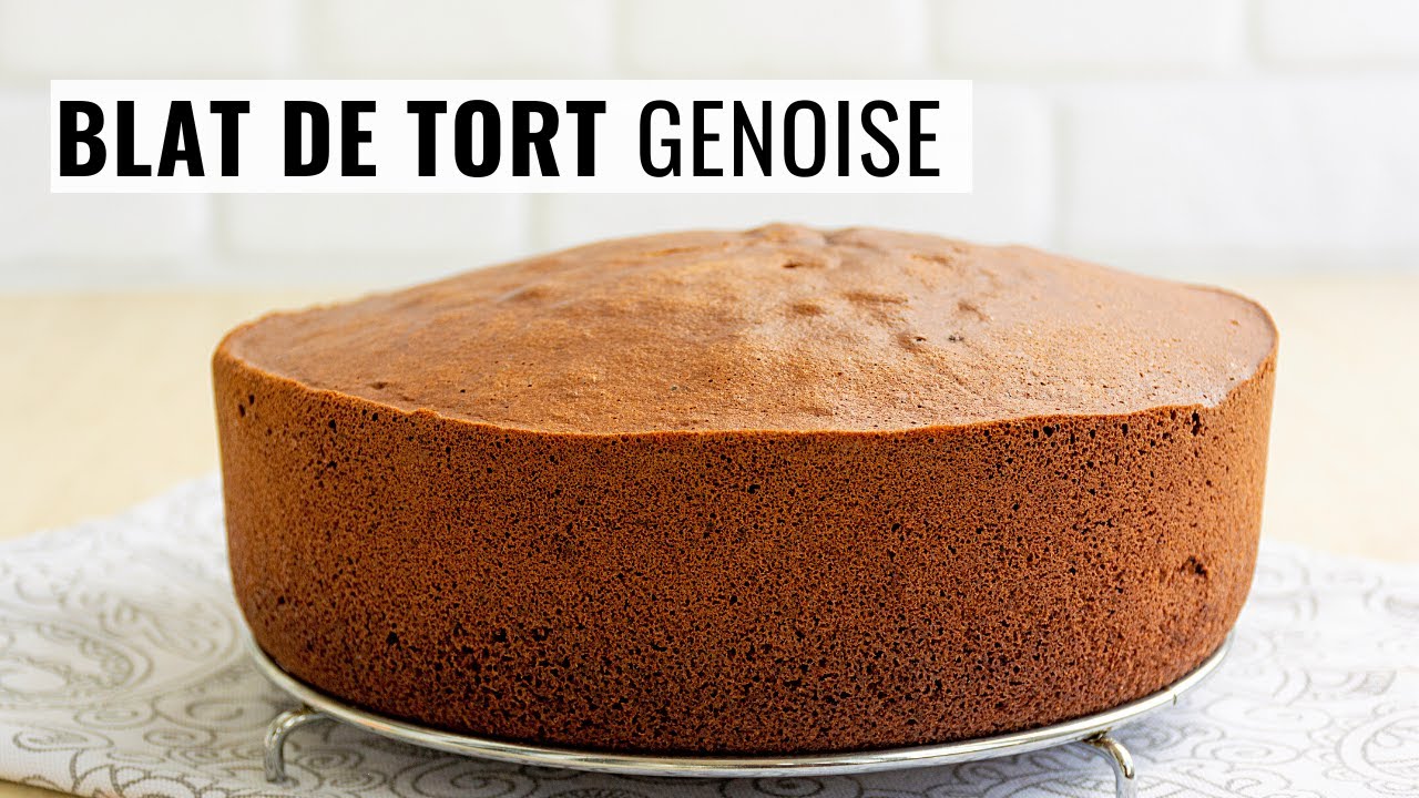 Cel mai simplu blat de tort - rețeta de blat Genoise cu cacao