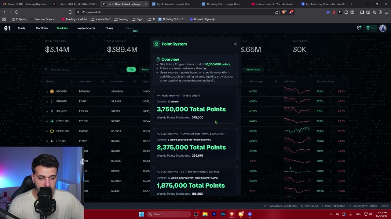 01 Exchange Crypto Airdrop Guide - EARLY ACCESS