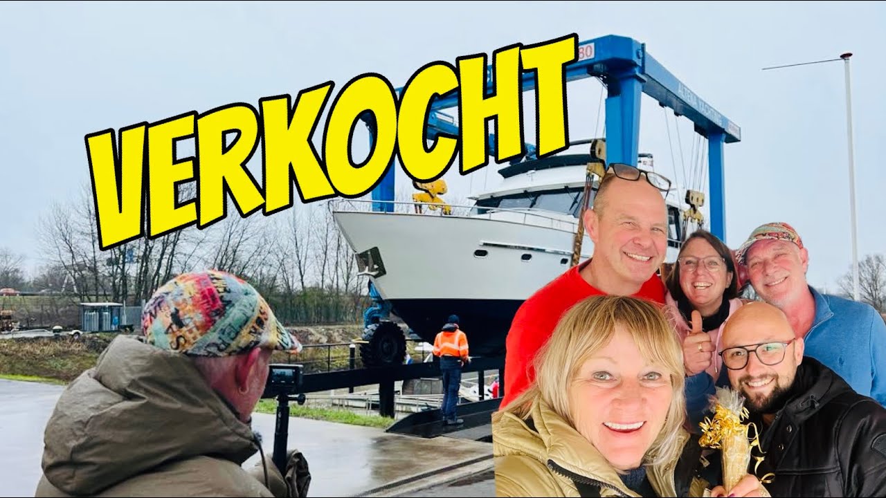 VERKOCHT! DUITSE INSPECTIE VOORBIJ, NU IN HET WATER