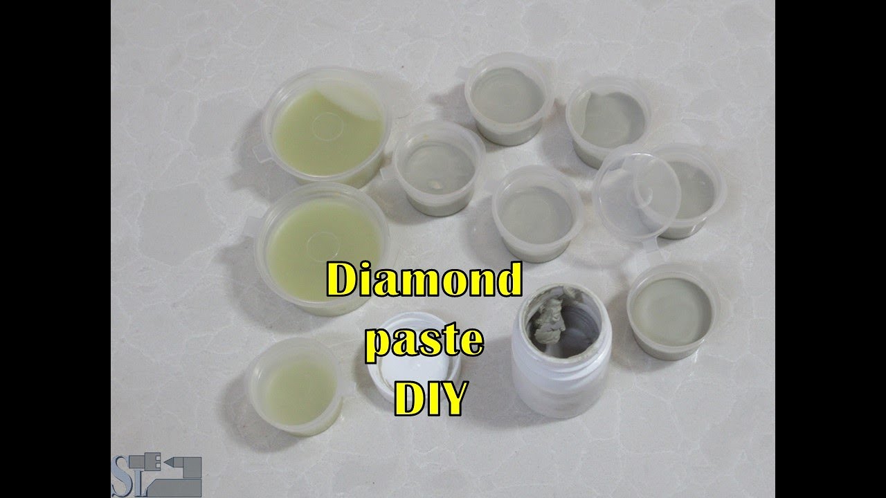 Diamond paste DIY