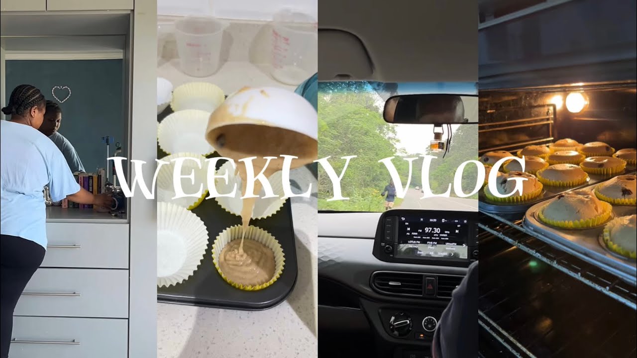 WEEKLY VLOG| Baking,Working,Cooking