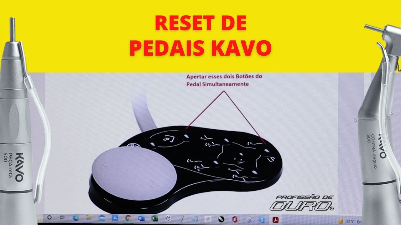 Reset de Pedais KAVO