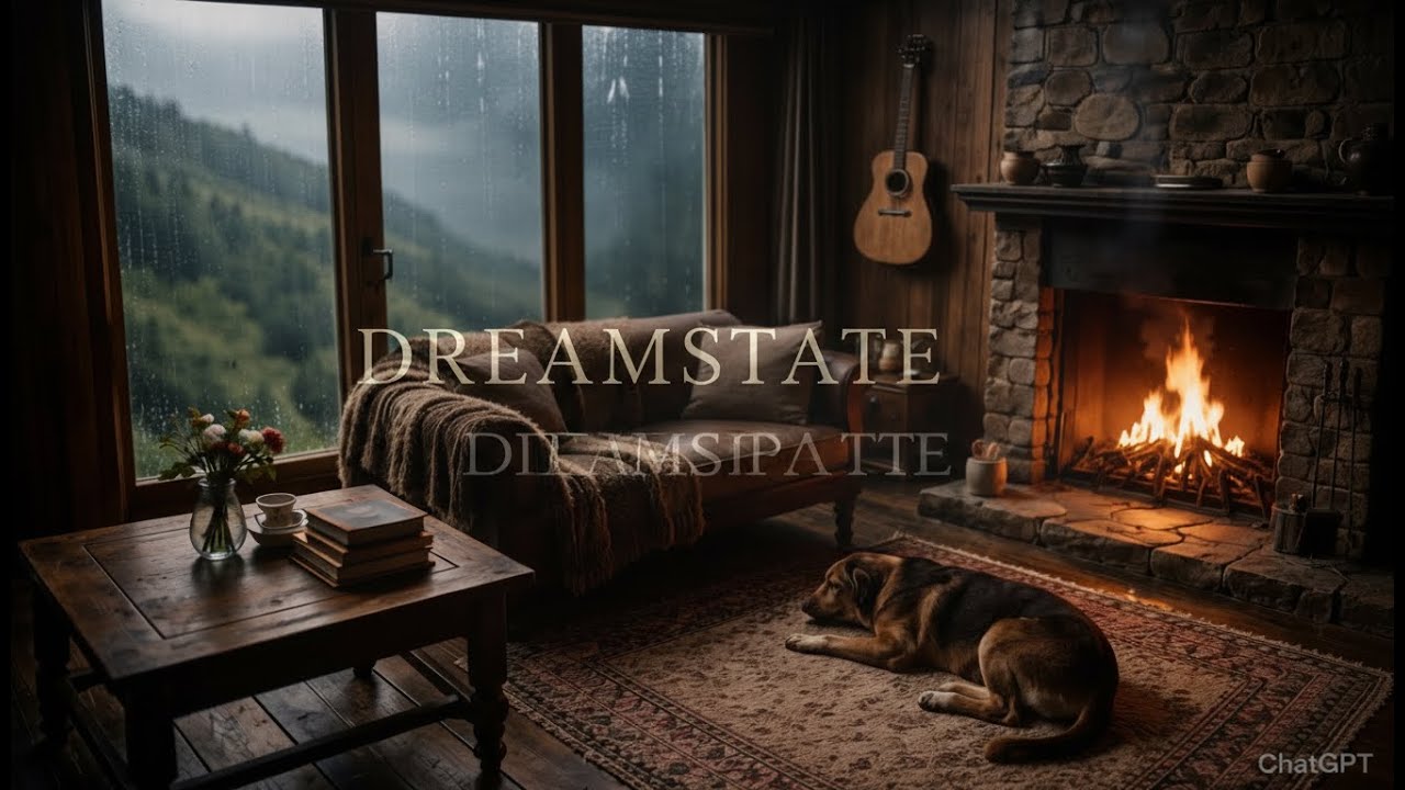 Healing Rain and Acoustic Guitar for Burnout Recovery & Deep Relaxation