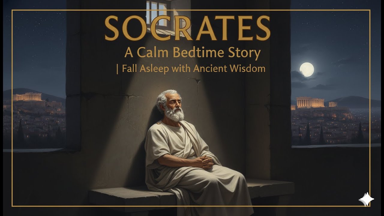 Socrates – A Calm Bedtime Story | Fall Asleep with Ancient Wisdom