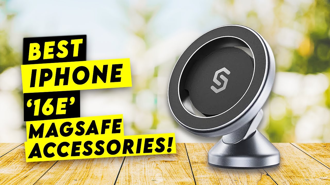 Top 6 Best iPhone 16e Magsafe Accessories!🔥🔥