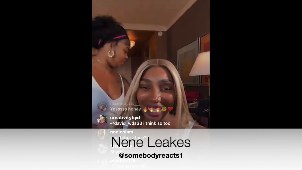 NENE LEAKES SPEAKS ON DIDDY, $$$ SERUM, SAYS SOMETHING ABOUT HER MAN NYONI, BAD WIFI #NENELEAKES