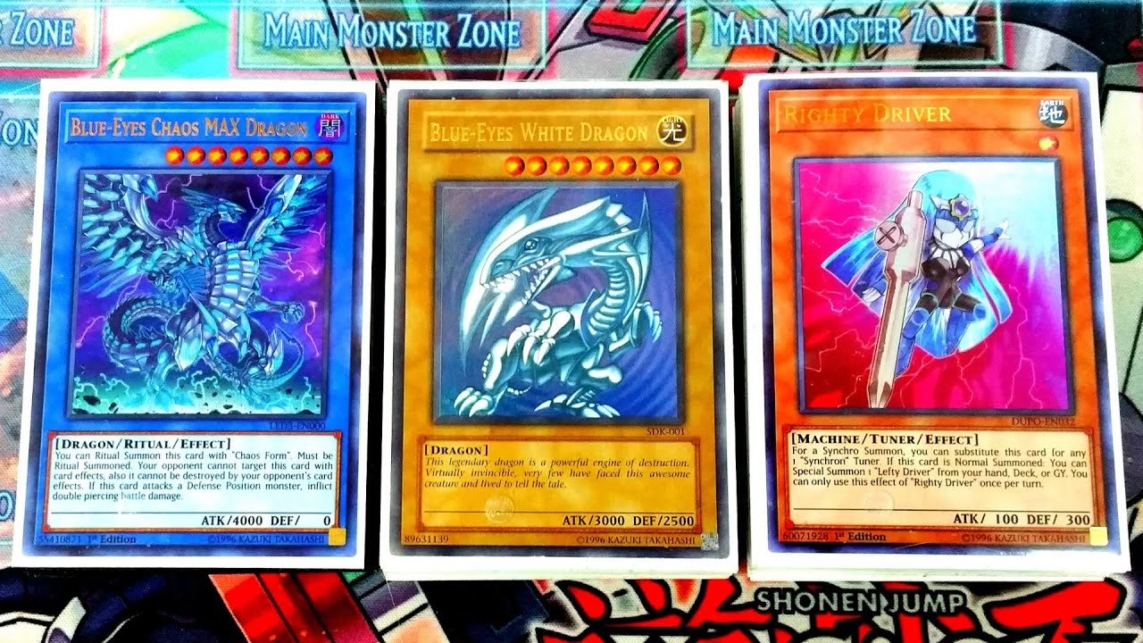 Blue Eyes Chaos Max Dragon Deck Profile Yugioh 2020 New OTK Deck Combo Deck MR5
