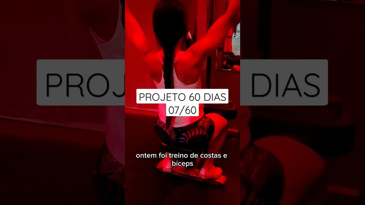 Projeto 60 dias - 07/60 ✅ costas, biceps e antebra&ccedil;o #gym #projeto60dias #backday #treino