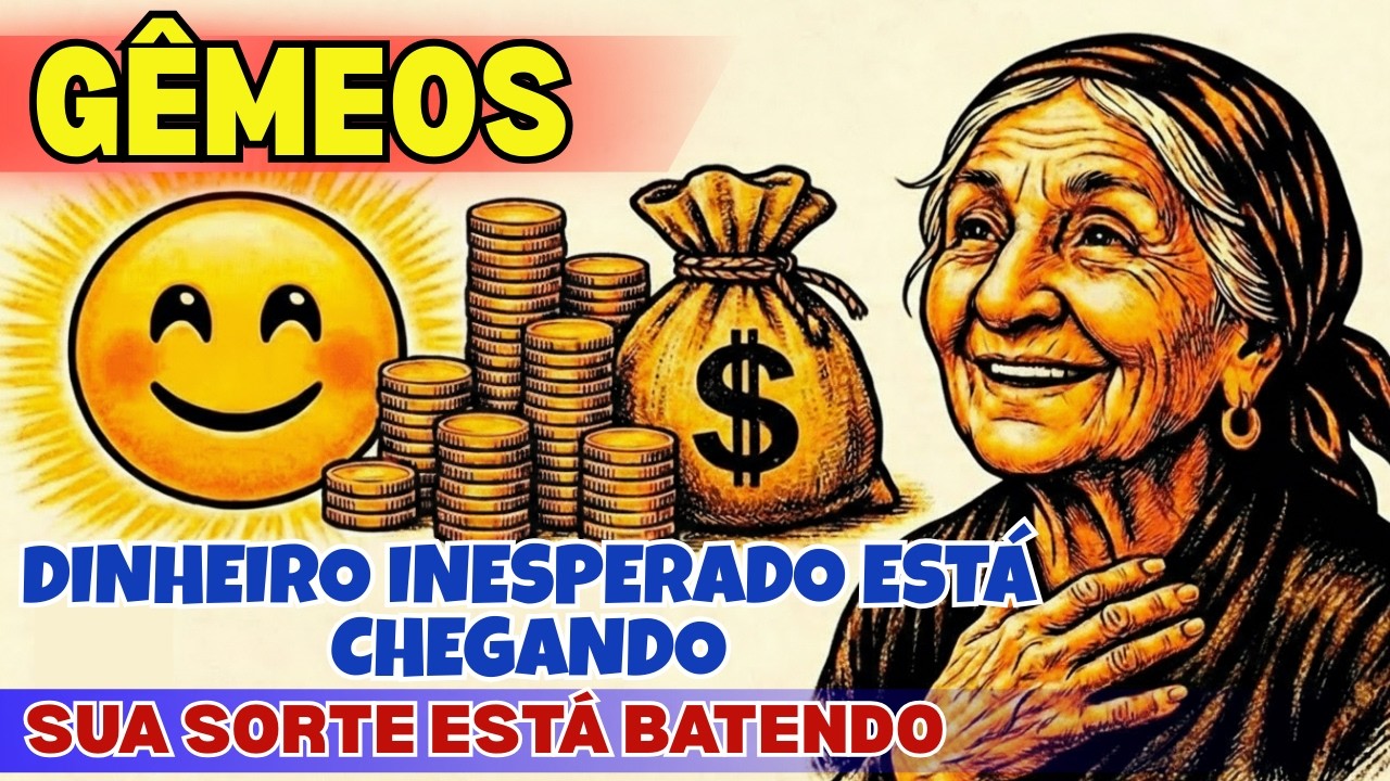 Gêmeos♊ Seu dinheiro inesperado está chegando, algo que ninguém esperava! Você ficará impressionado!