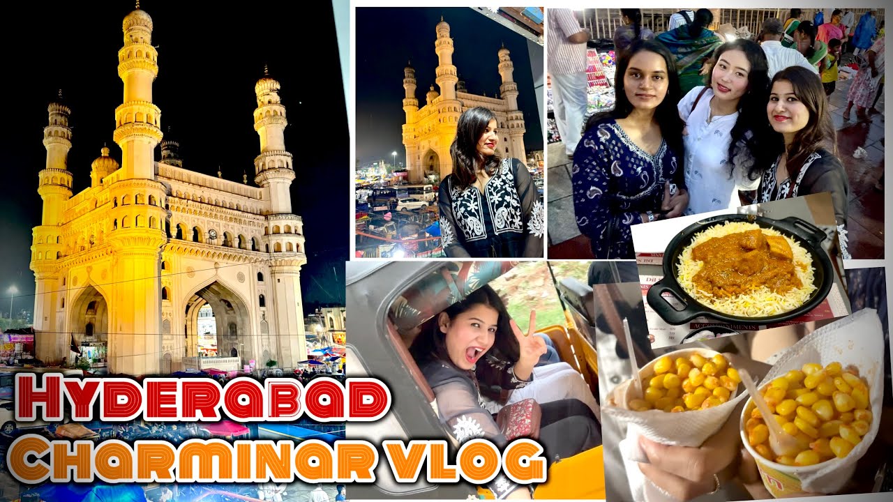 Charminar Vlog🕍 | Exploring Hyderabad | City of Nizams and Biryani | Jyoti Bhardwaj #cabincrew 