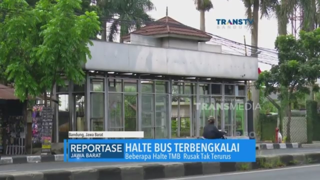 Tak Terurus, Halte Bus Terbengkalai