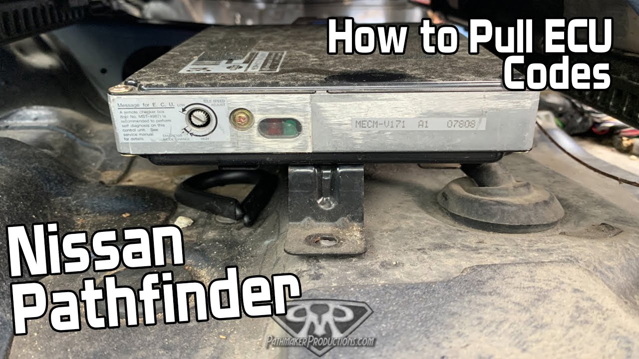 Check Engine Light? Read OBD1 ECU Codes on a Nissan Hardbody or Pathfinder - No Scanner needed!