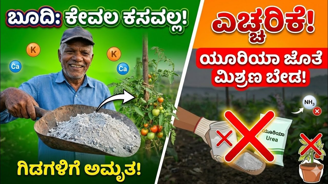 ಗಿಡಗಳಿಗೆ ಅಮೃತ! ಬೂದಿಯ ರಹಸ್ಯ ಉಪಯೋಗ ಮನೆಯಲ್ಲೇ ತಯಾರಿಸಿ ಉಚಿತ ಗೊಬ್ಬರ ಮತ್ತು ಕೀಟನಾಶಕ |