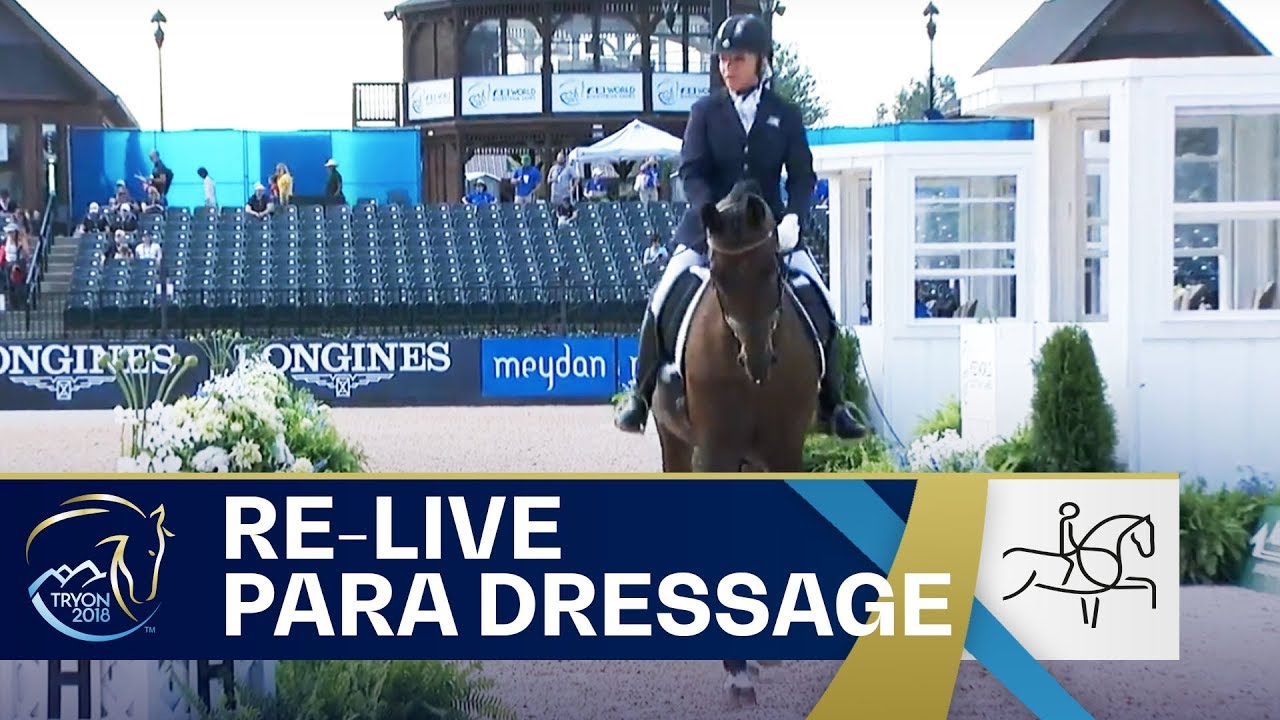 RE-LIVE Para-Dressage – Grade V Individual | FEI World Equestrian Games 2018