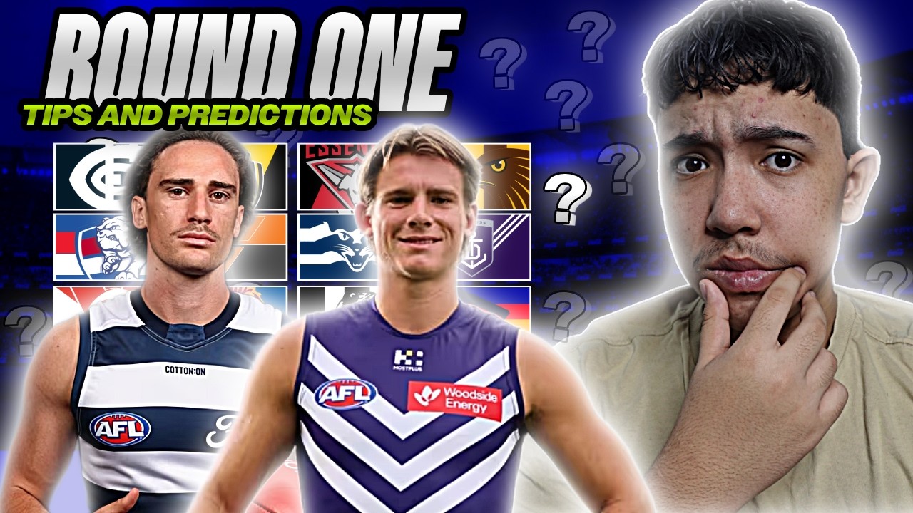 Round 1 2026 AFL Tips + Predictions