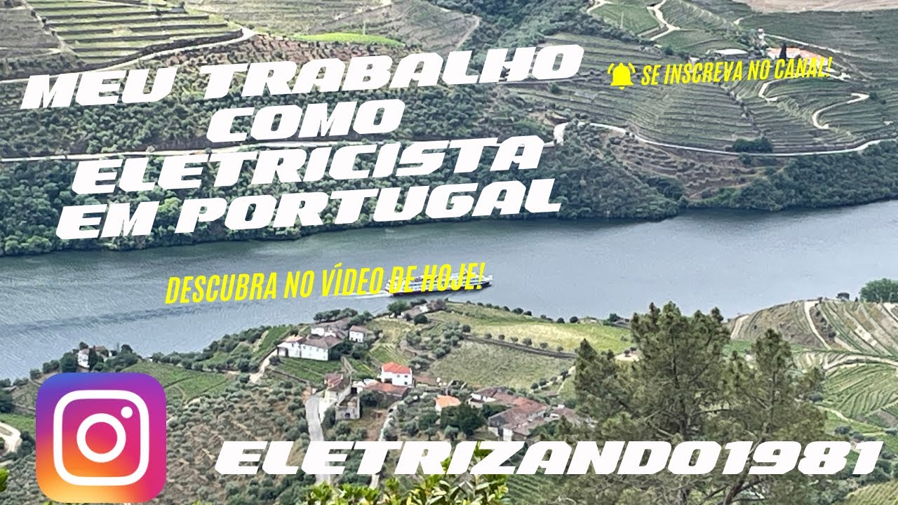 Meu trabalho de Eletricista em Portugal