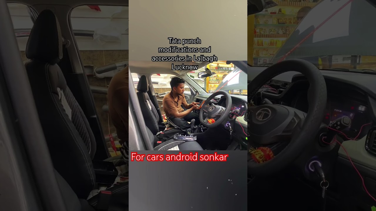 Tata punch modifications and accessories in Lalbagh Lucknow