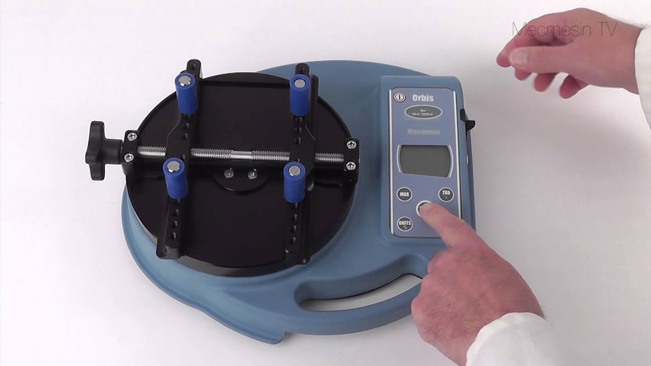 Orbis Digital Torque Tester – Product Overview - Mecmesin Torque Measurement