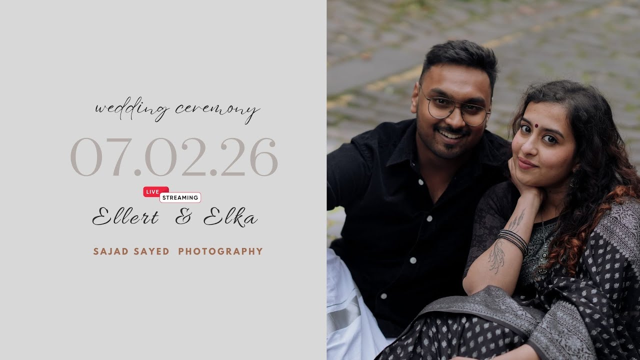 ELLERT & ELKA || WEDDING || LIVE STREAMING