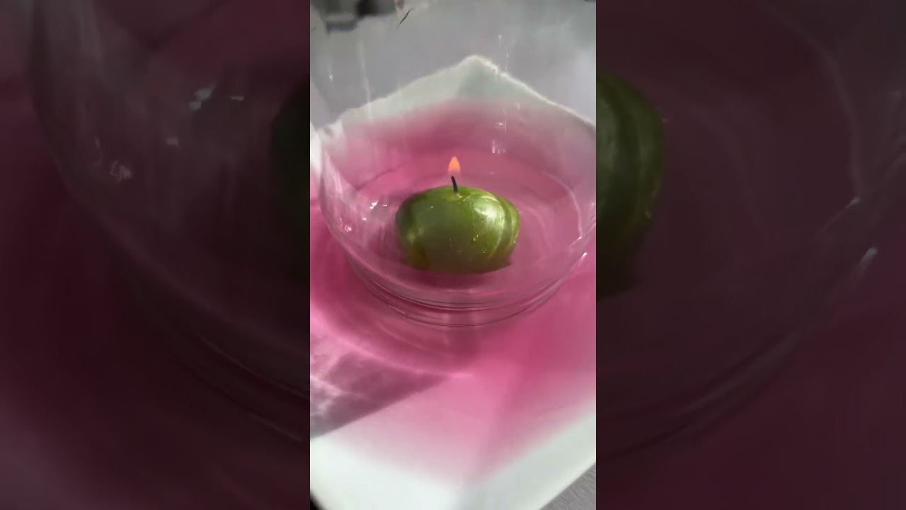 Activité enfant - sciences - expérience facile autour de l'air et du feu