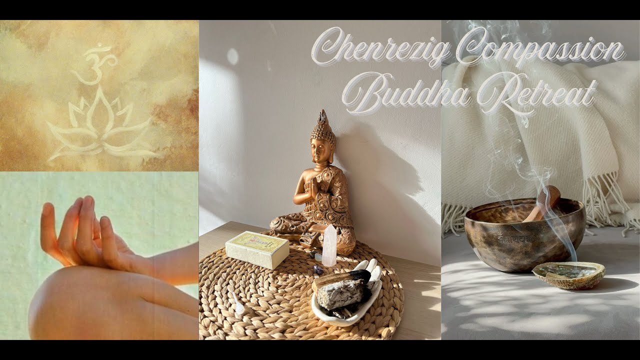 Chenrezig Compassion Buddha Retreat as a Newcomer | Meditation & Purifying Negative Karma