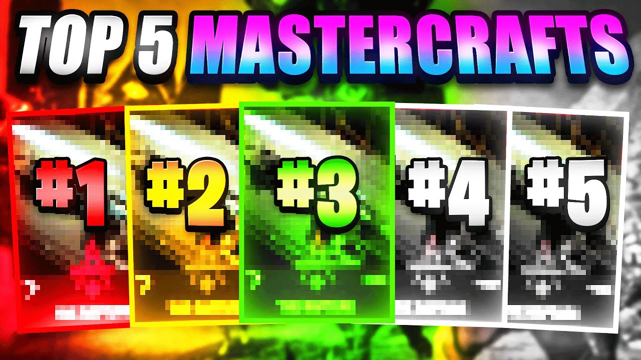 TOP 5 MASTERCRAFT BUNDLES IN VANGUARD/WARZONE.. BEST BUNDLES IN COD VANGUARD! (Warzone Vanguard)