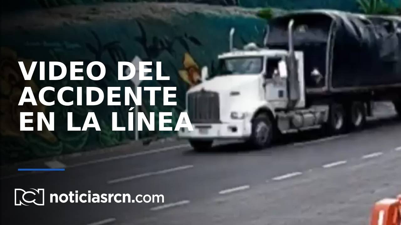 Video del momento previo al tr&aacute;gico accidente en el t&uacute;nel Los Venados