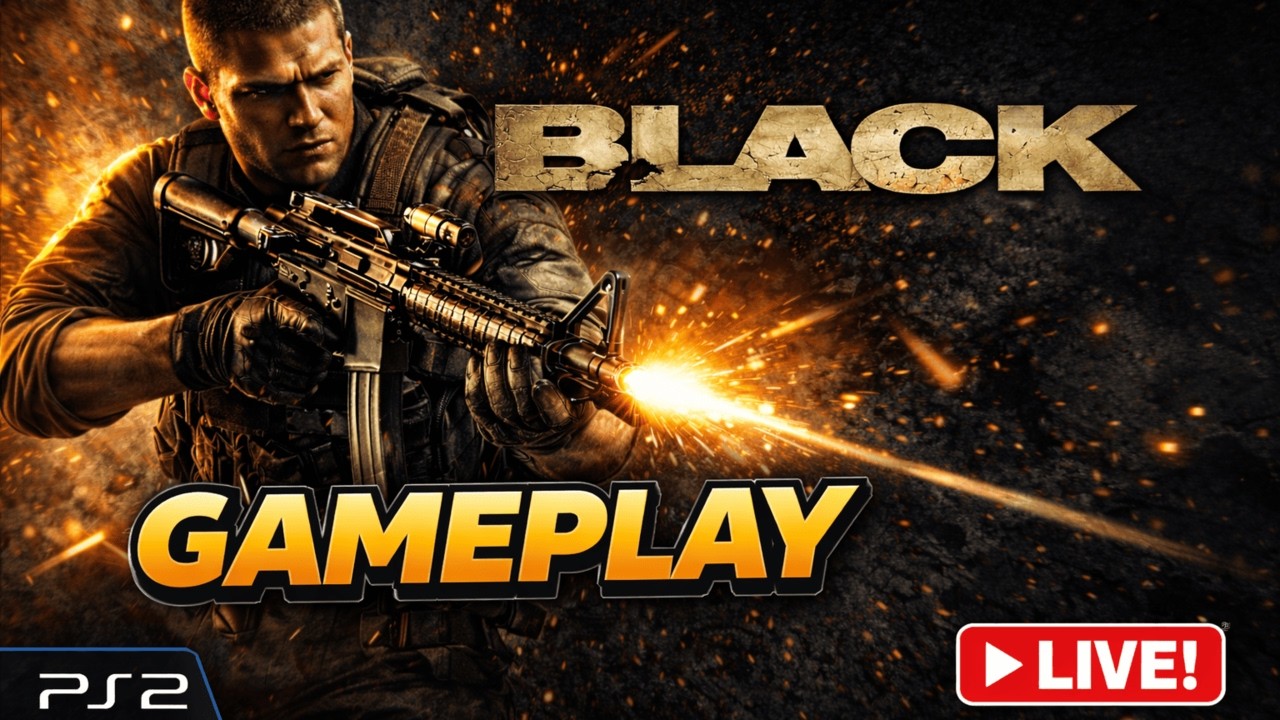 🔴FPS PALING BRUTAL DI PS2? 🔥TAMATIN! | BLACK