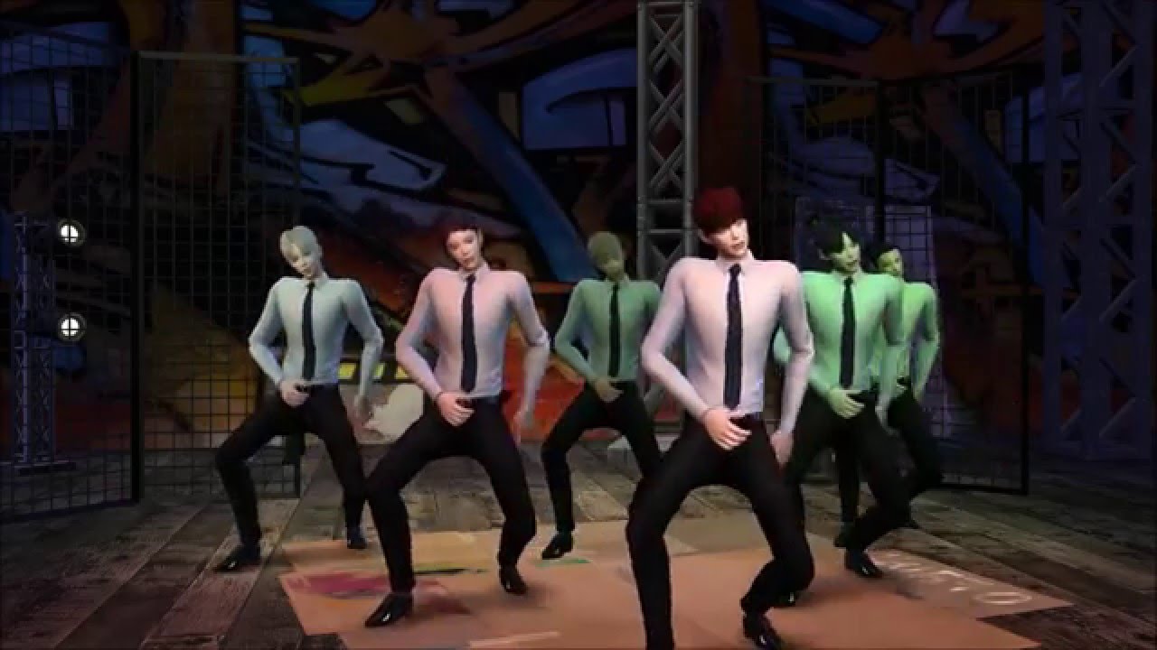 심즈4 The Sims 4 BTS 쩔어 DOPE group dance (Get Together)