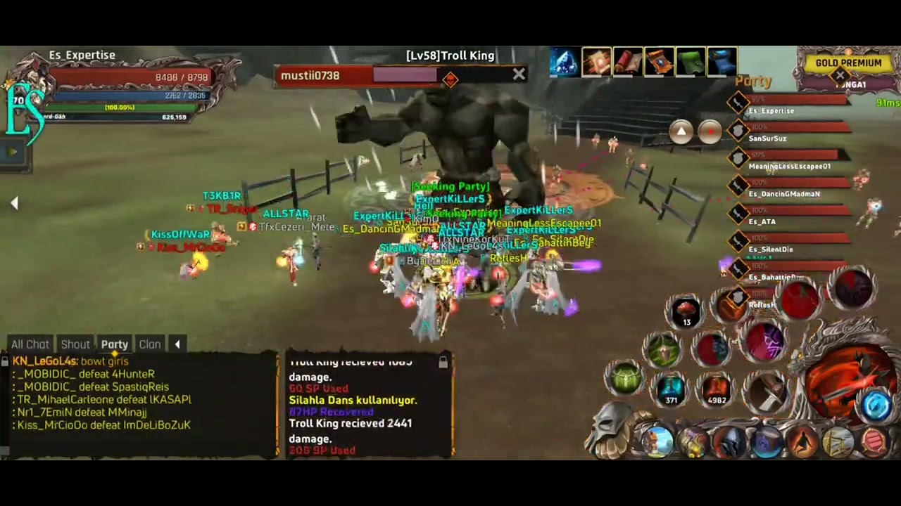 KraL Es_Expertise Kesintisiz PK Sıradan Bir gün ExpertKiLLerS Knight's Mobile